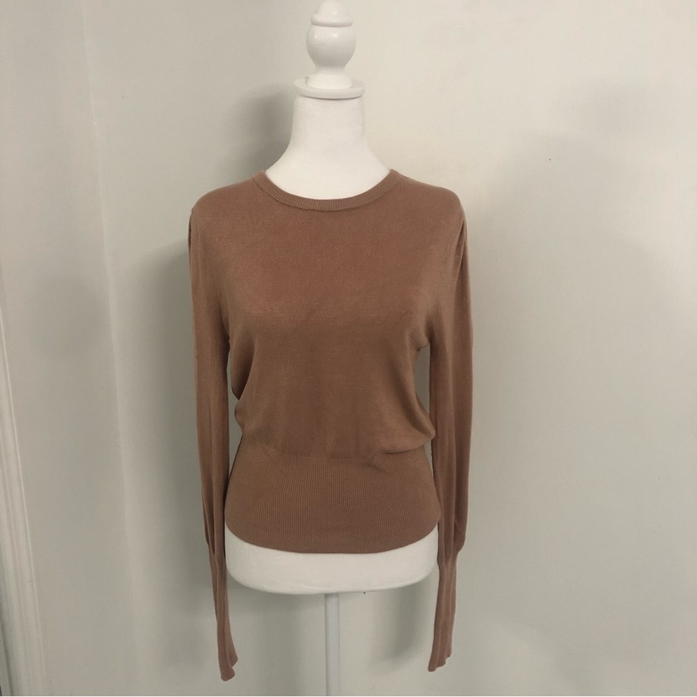 PULL&BEAR Women’s Crewneck Long Sleeve Pullover Sweater Sz M